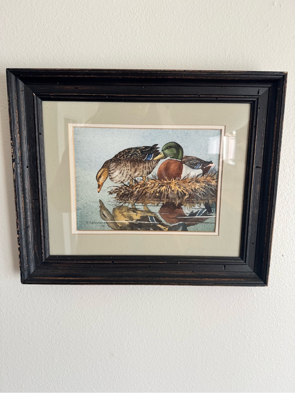R.A. Kercher original watercolor